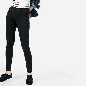 Express ⭐️NWT⭐️ Black Mid Rise Jean Legging - Sz 0